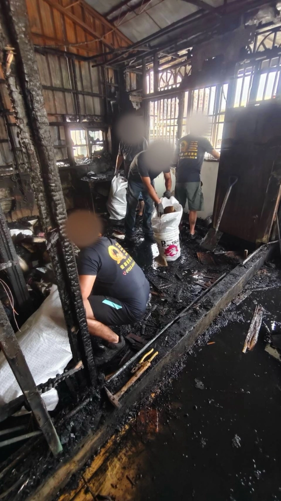 嘉義 芳興街 火災後廢棄物 淨空 清運 清潔