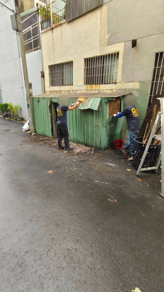 台南 南區國民路 廢棄倉儲拆除清運