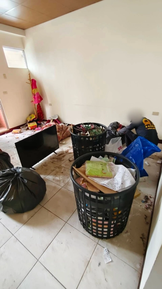 台南仁德區 文華路三段 退租後 廢棄物淨空 清潔