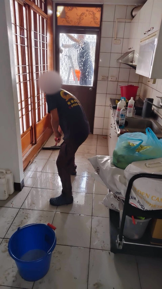 台南永康區 國民路廢棄物淨空 清潔