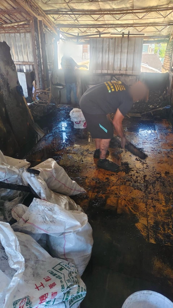 嘉義 芳興街 火災後廢棄物 淨空 清運 清潔