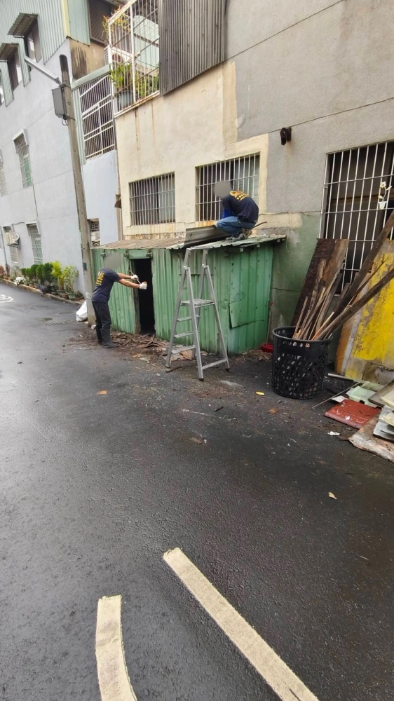 台南 南區國民路 廢棄倉儲拆除清運