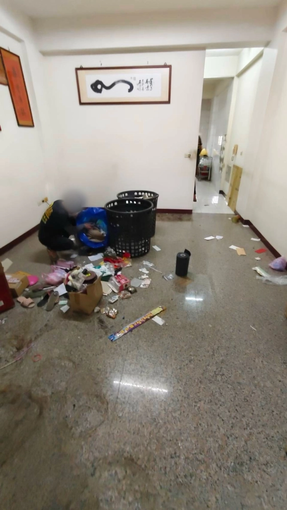 台南仁德區 文華路三段 退租後 廢棄物淨空 清潔