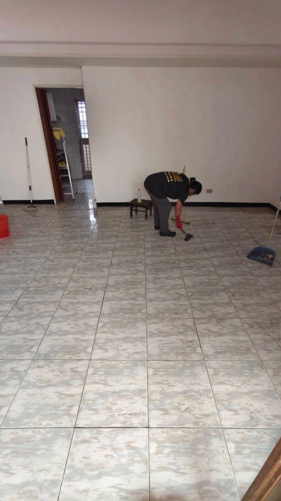 台南永康區 龍安街 入住前清潔