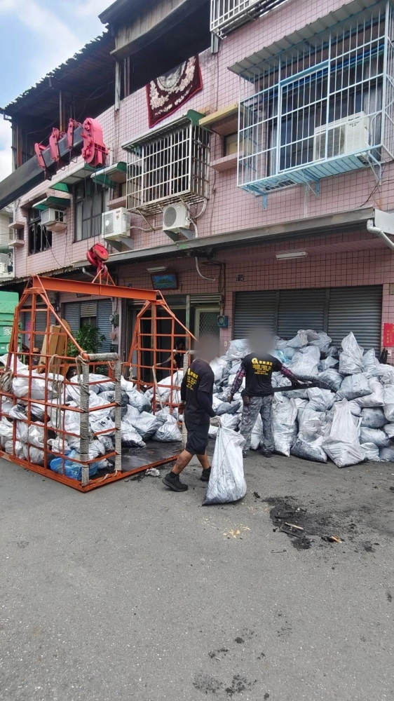 嘉義 芳興街 火災後廢棄物 淨空 清運 清潔
