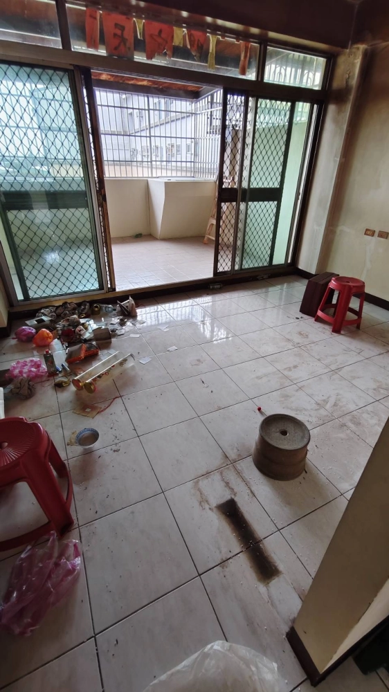 台南仁德區 文華路三段 退租後 廢棄物淨空 清潔