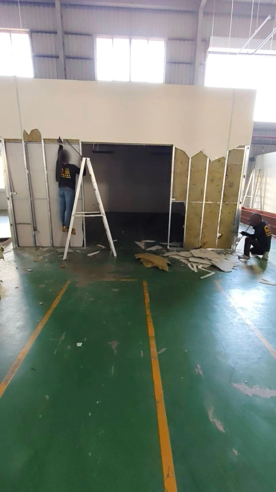 台南安平區 工廠隔間拆除清運-1