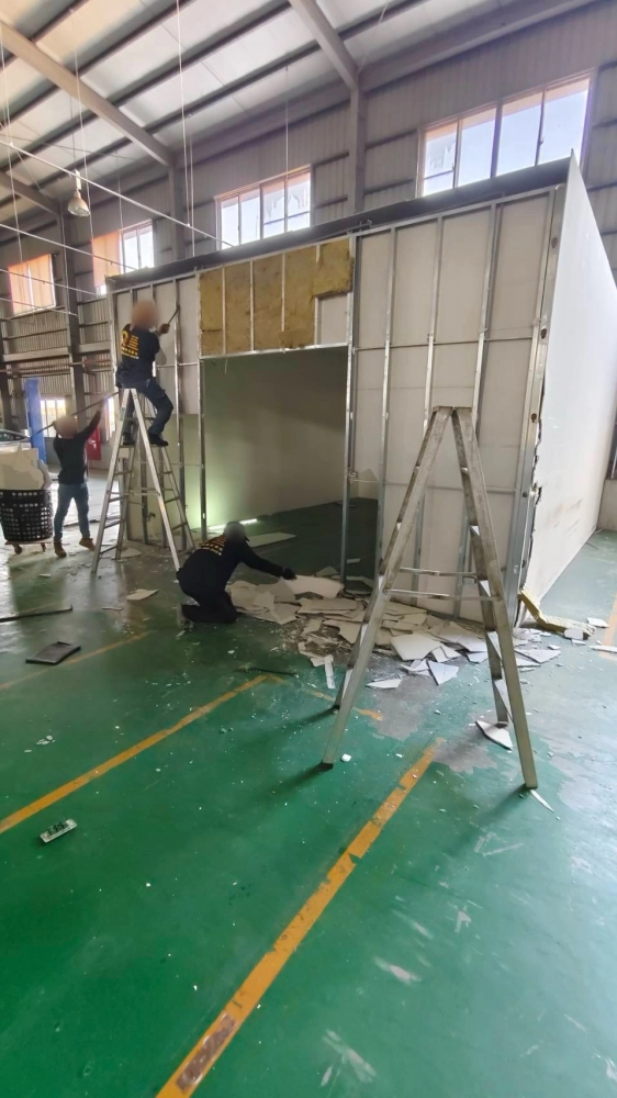 台南安平區 工廠隔間拆除清運-1