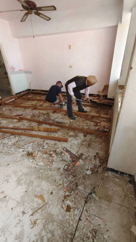 台南清運工程/南部拆除清運/東區崇德二十街廢棄物淨空隔間裝潢