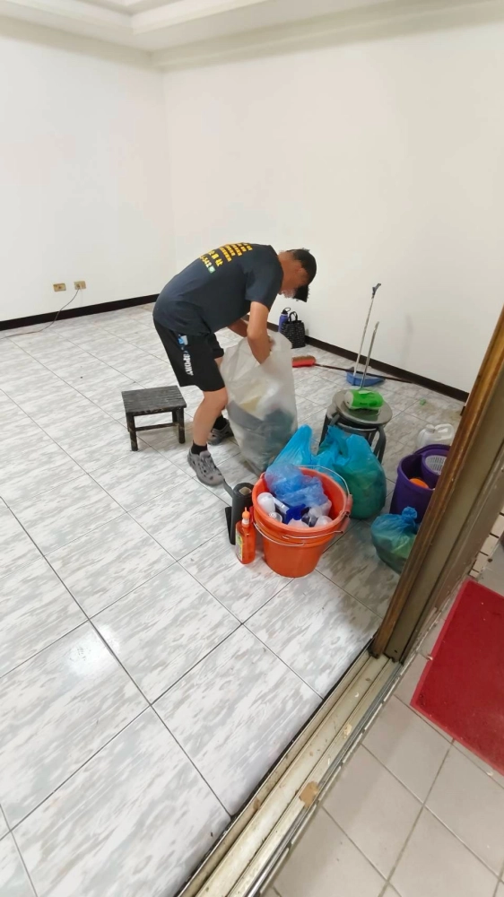 台南永康區 龍安街 入住前清潔
