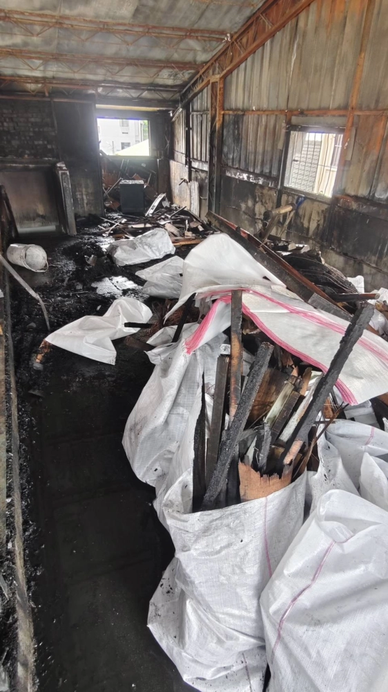 嘉義 芳興街 火災後廢棄物 淨空 清運 清潔