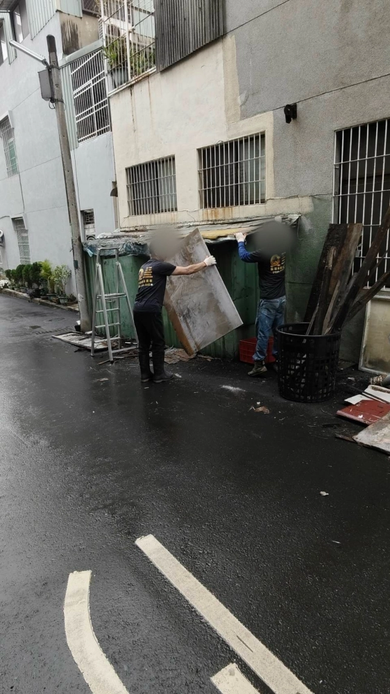 台南 南區國民路 廢棄倉儲拆除清運