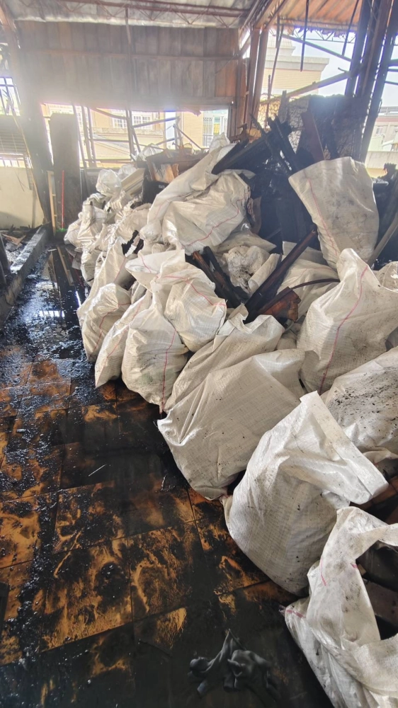 嘉義 芳興街 火災後廢棄物 淨空 清運 清潔