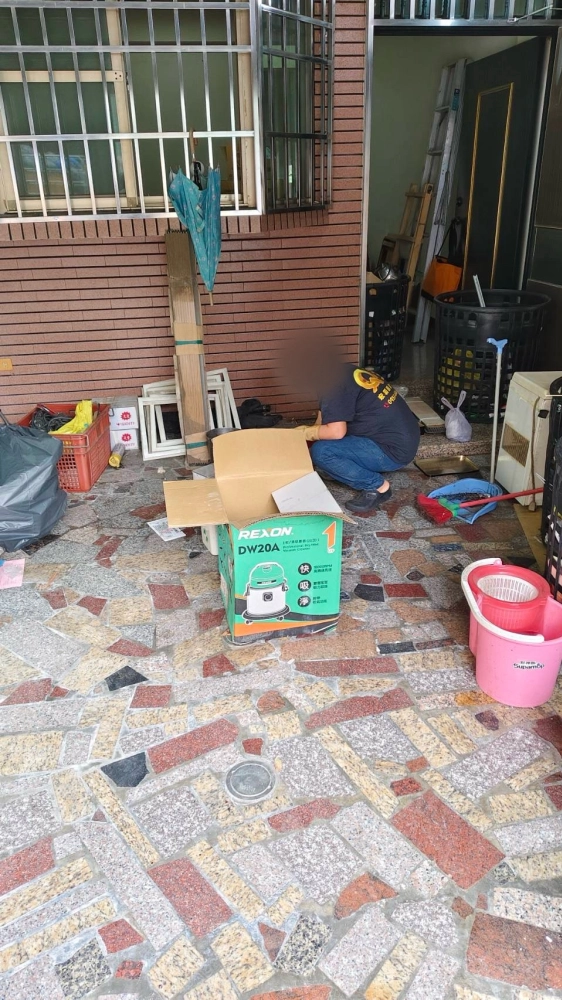 台南仁德區 文華路三段 退租後 廢棄物淨空 清潔
