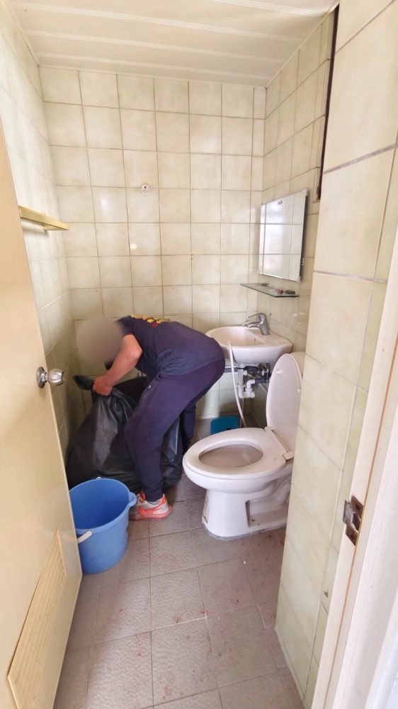 台南永康區 國民路廢棄物淨空 清潔