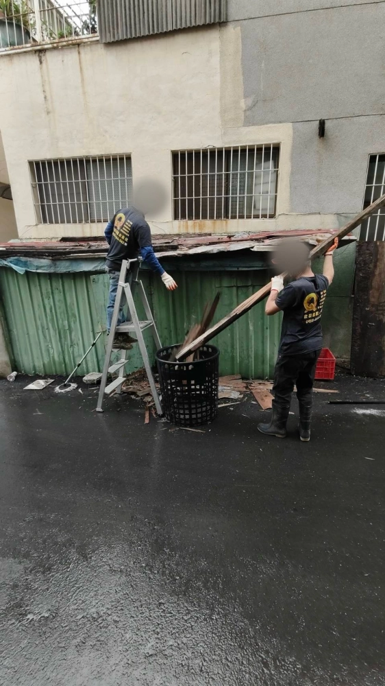 台南 南區國民路 廢棄倉儲拆除清運