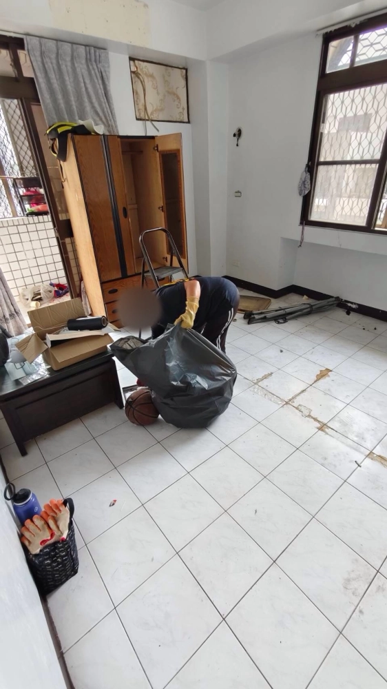 台南永康區 國民路廢棄物淨空 清潔