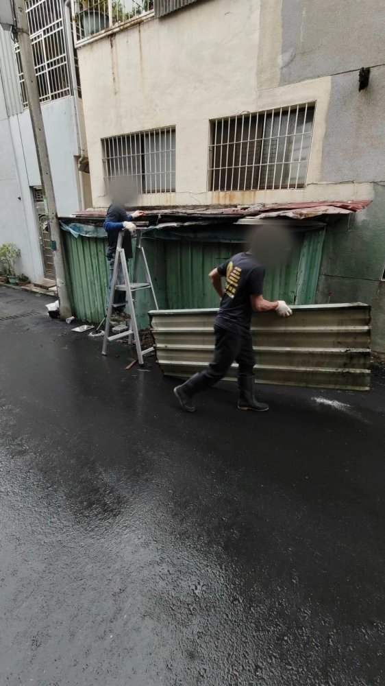 台南 南區國民路 廢棄倉儲拆除清運