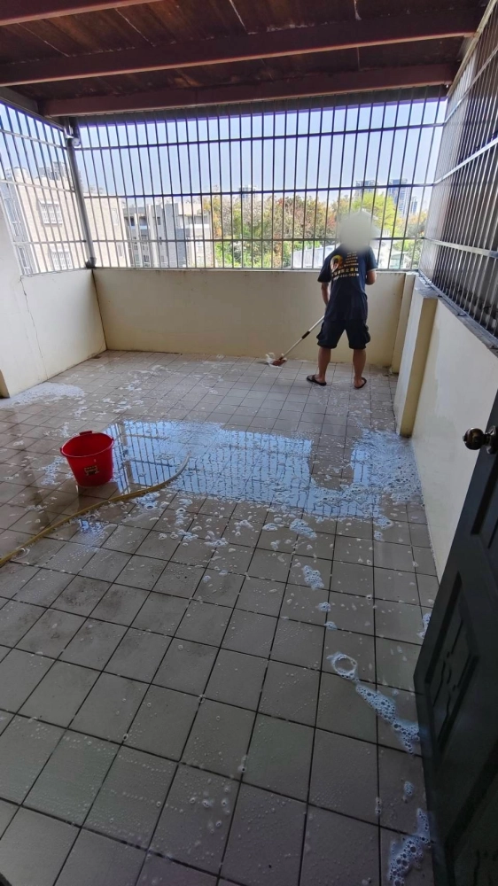 台南仁德區 文華路三段 退租後 廢棄物淨空 清潔