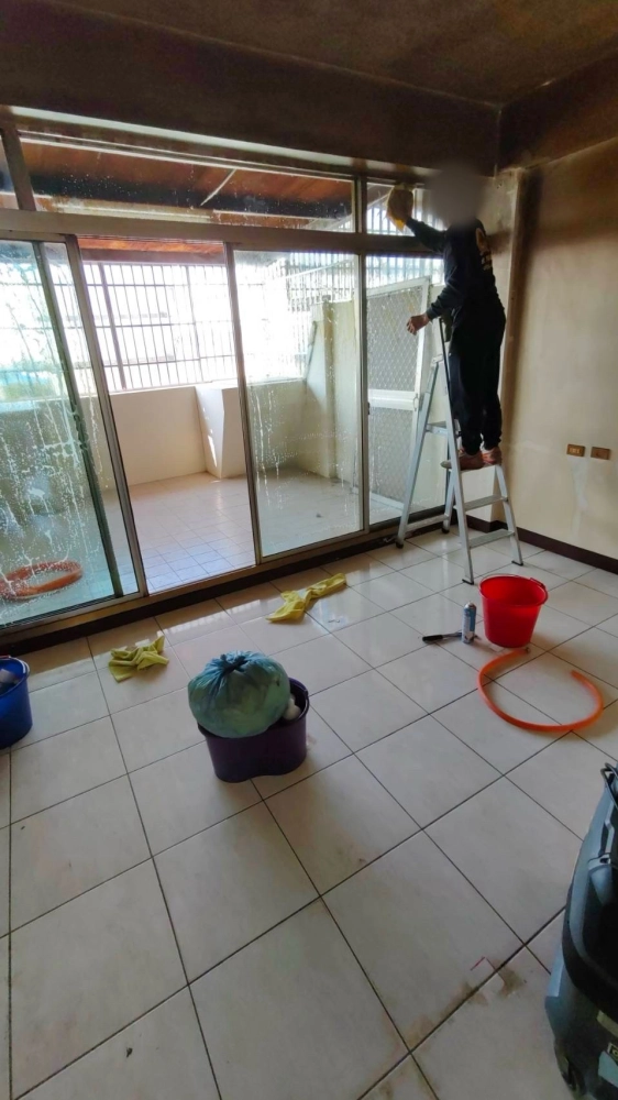 台南仁德區 文華路三段 退租後 廢棄物淨空 清潔