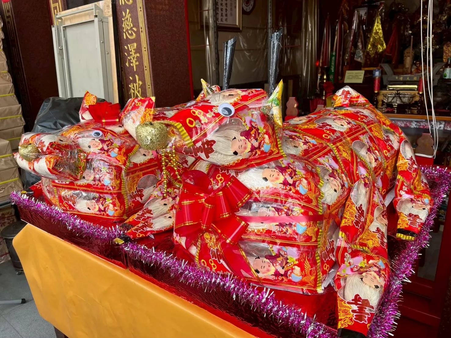 神明祝壽桌盤