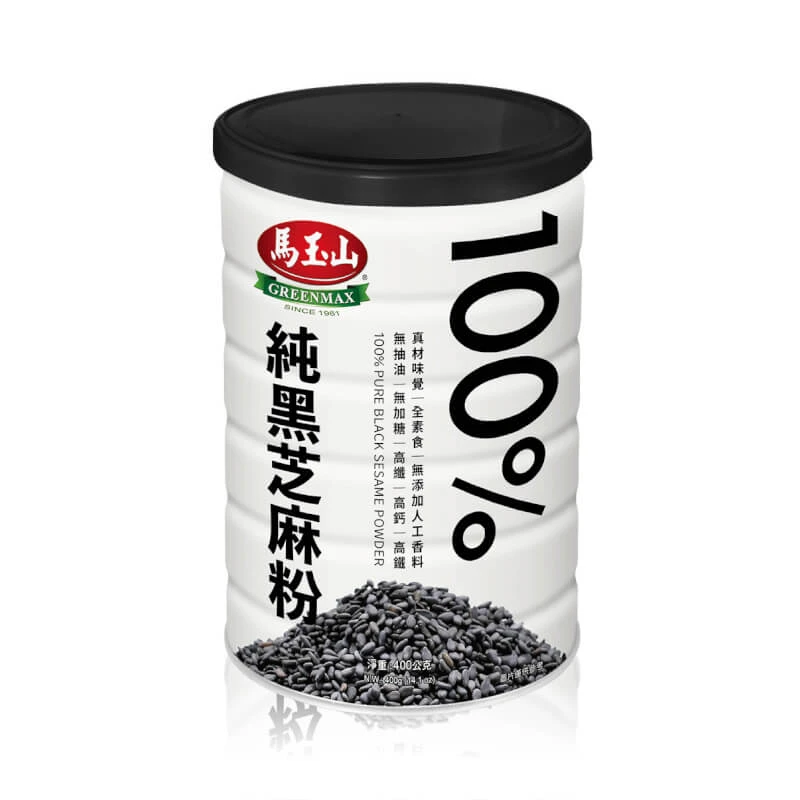 馬玉山 100%純黑芝麻粉400g