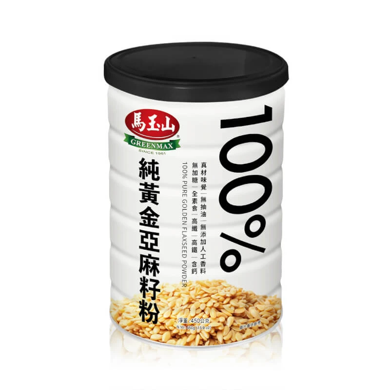 馬玉山 100%純黃金亞麻籽粉450g