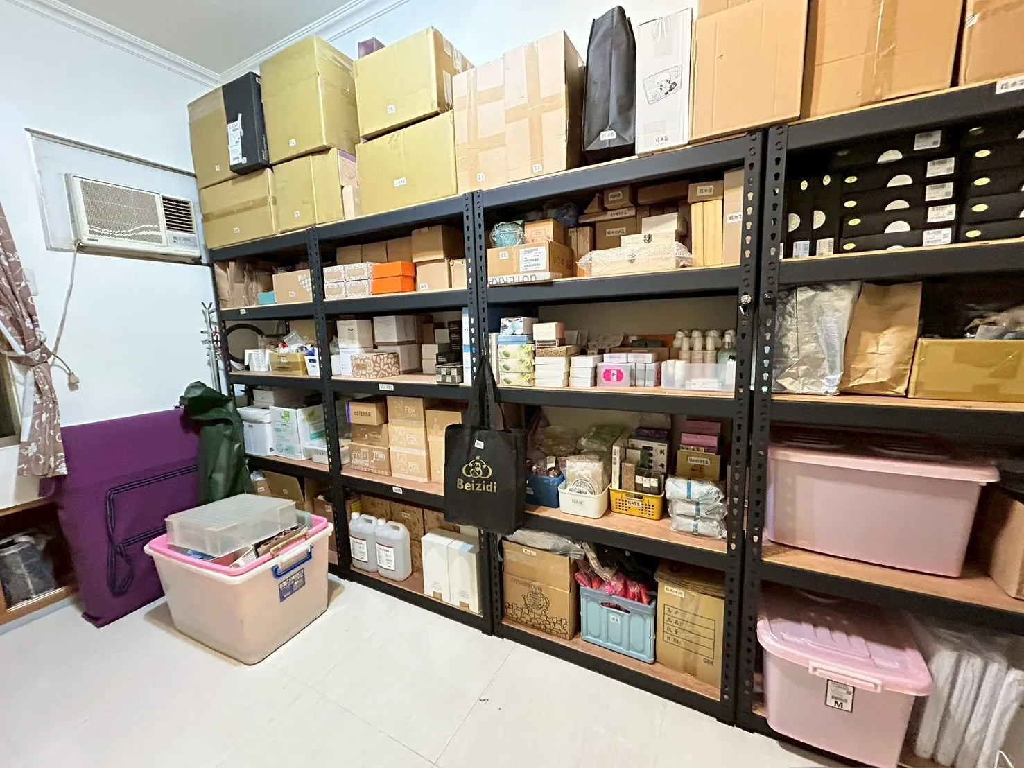 商品儲藏室整理｜讓工作變得更順手