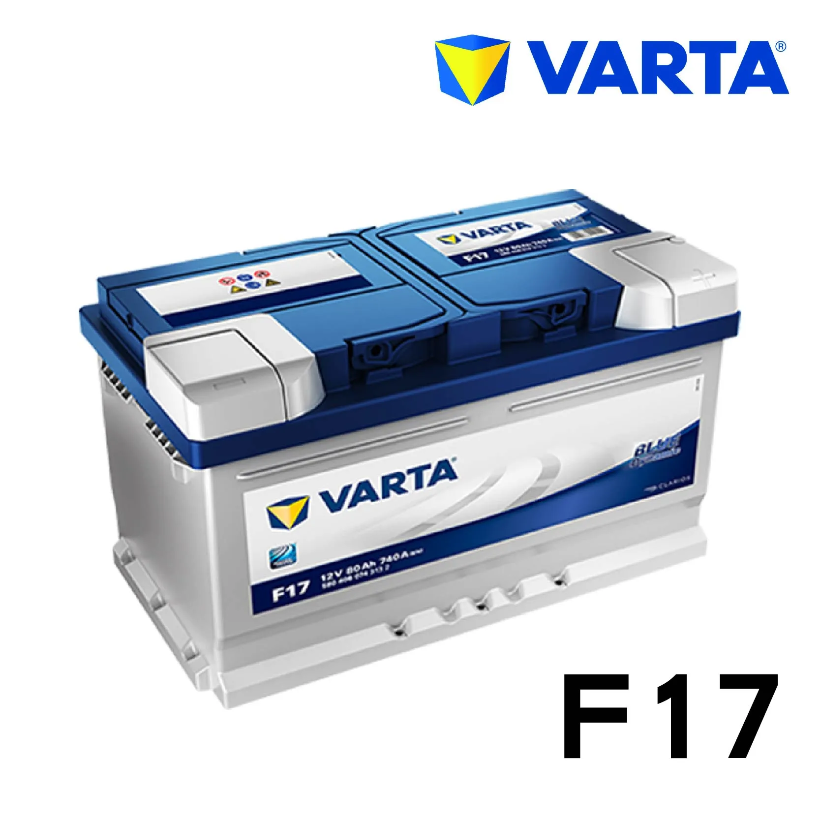 VARTA 華達 F17 80Ah