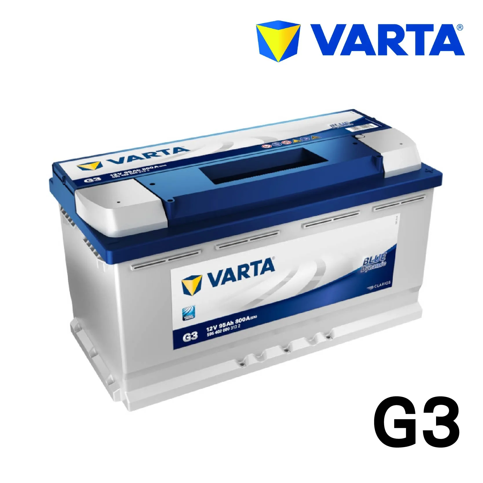 VARTA 華達 G3 95Ah
