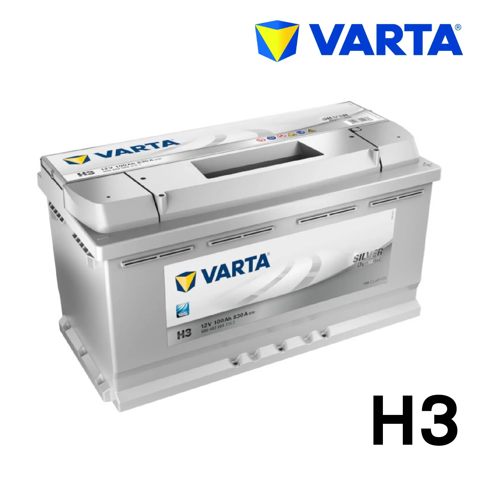 VARTA 華達 H3 100Ah