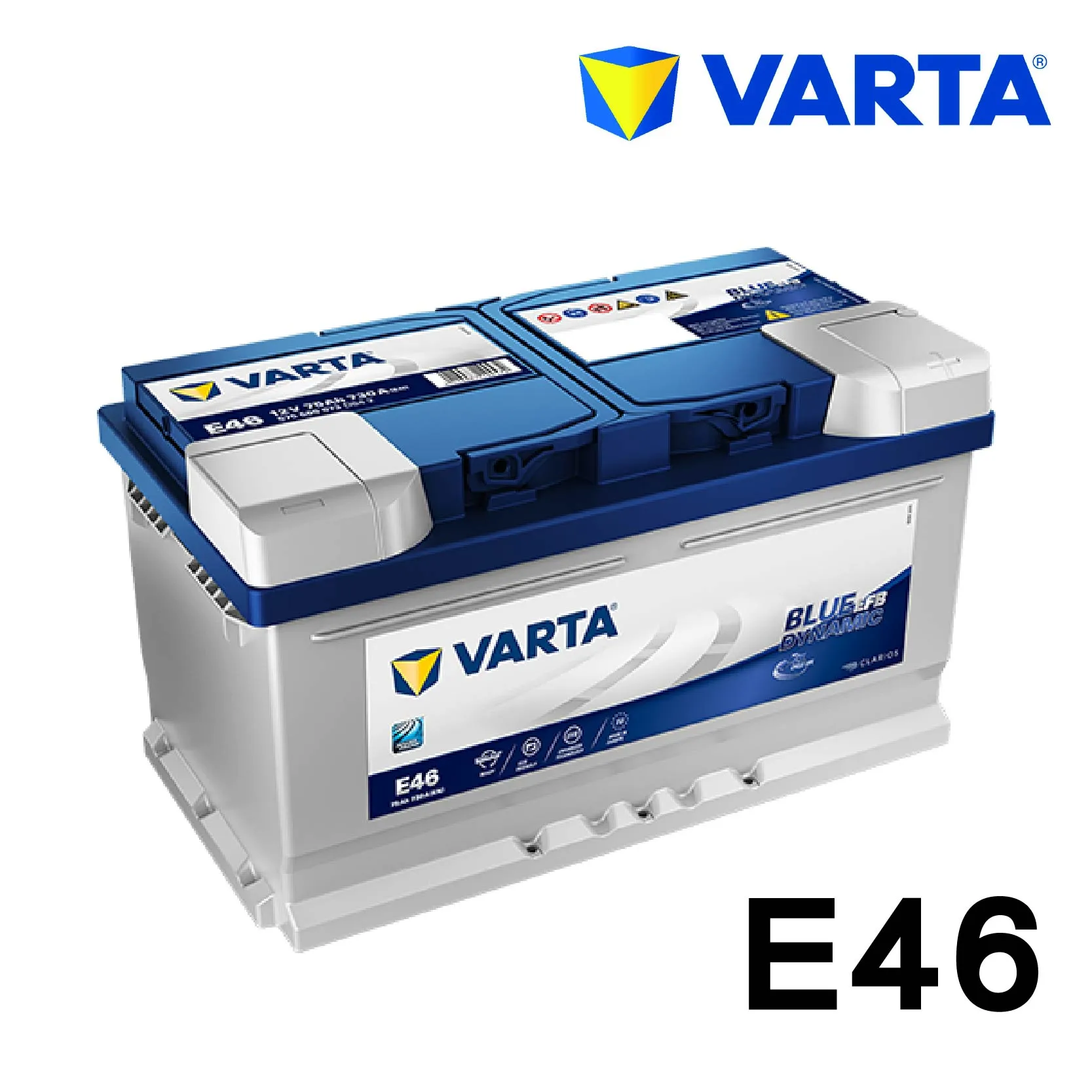 VARTA 華達 E46 EFB75