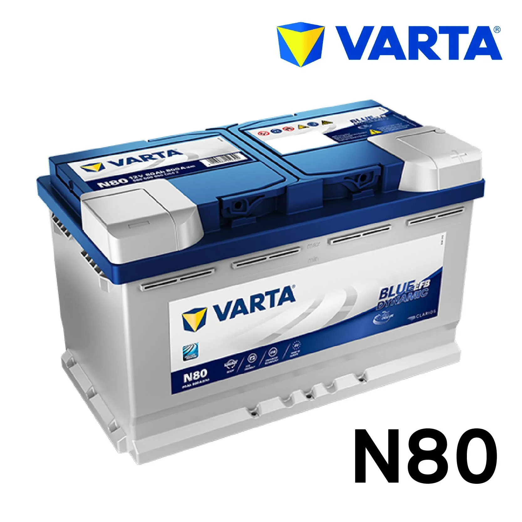 VARTA 華達 N80 EFB80