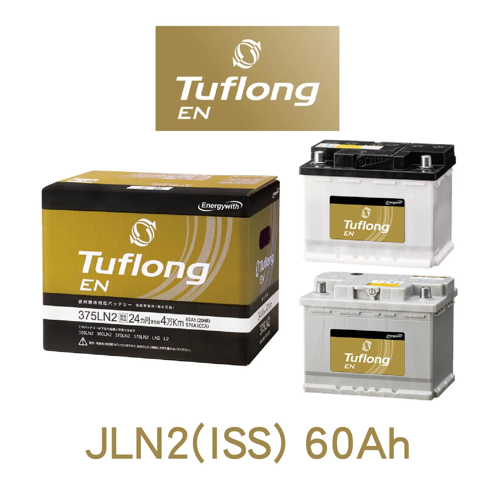 Tuflong 達富隆 JLN2(ISS) 60Ah