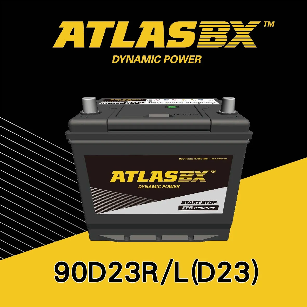 ATLASBX 黑霸 90D23R、90D23L (D23) [Q85]