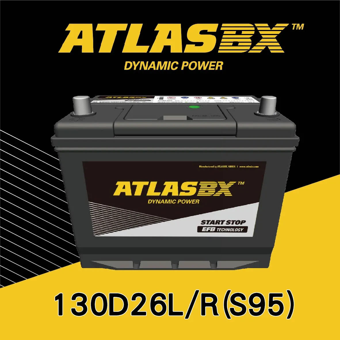 ATLASBX 黑霸 130D26L、130D26R (S95)