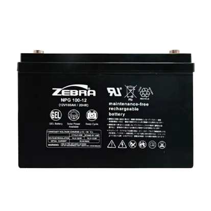 ZEBRA 斑馬 NPG100-12(膠體電池)