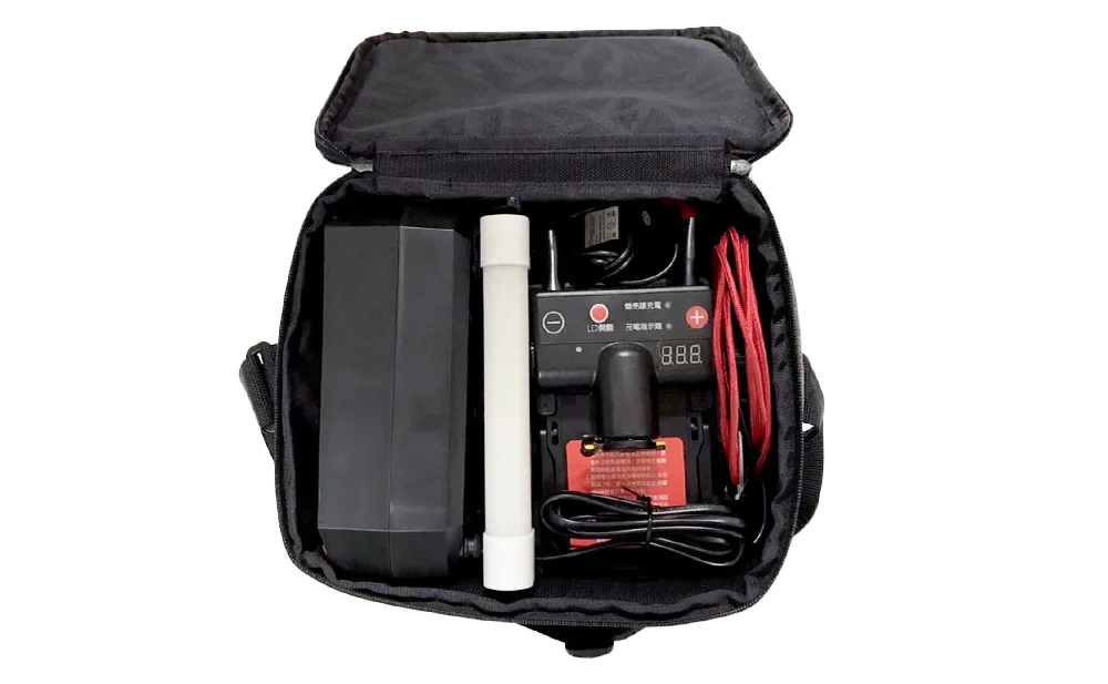 HPMJ 威豹 3M反光背袋  威豹救援電池專用包