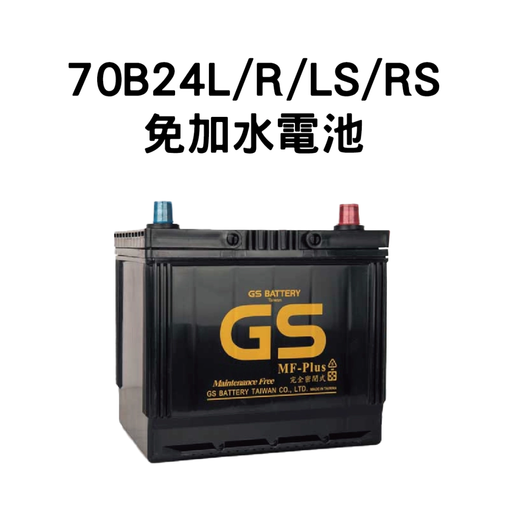 GS 70B24L、70B24R、70B24S、70B24RS