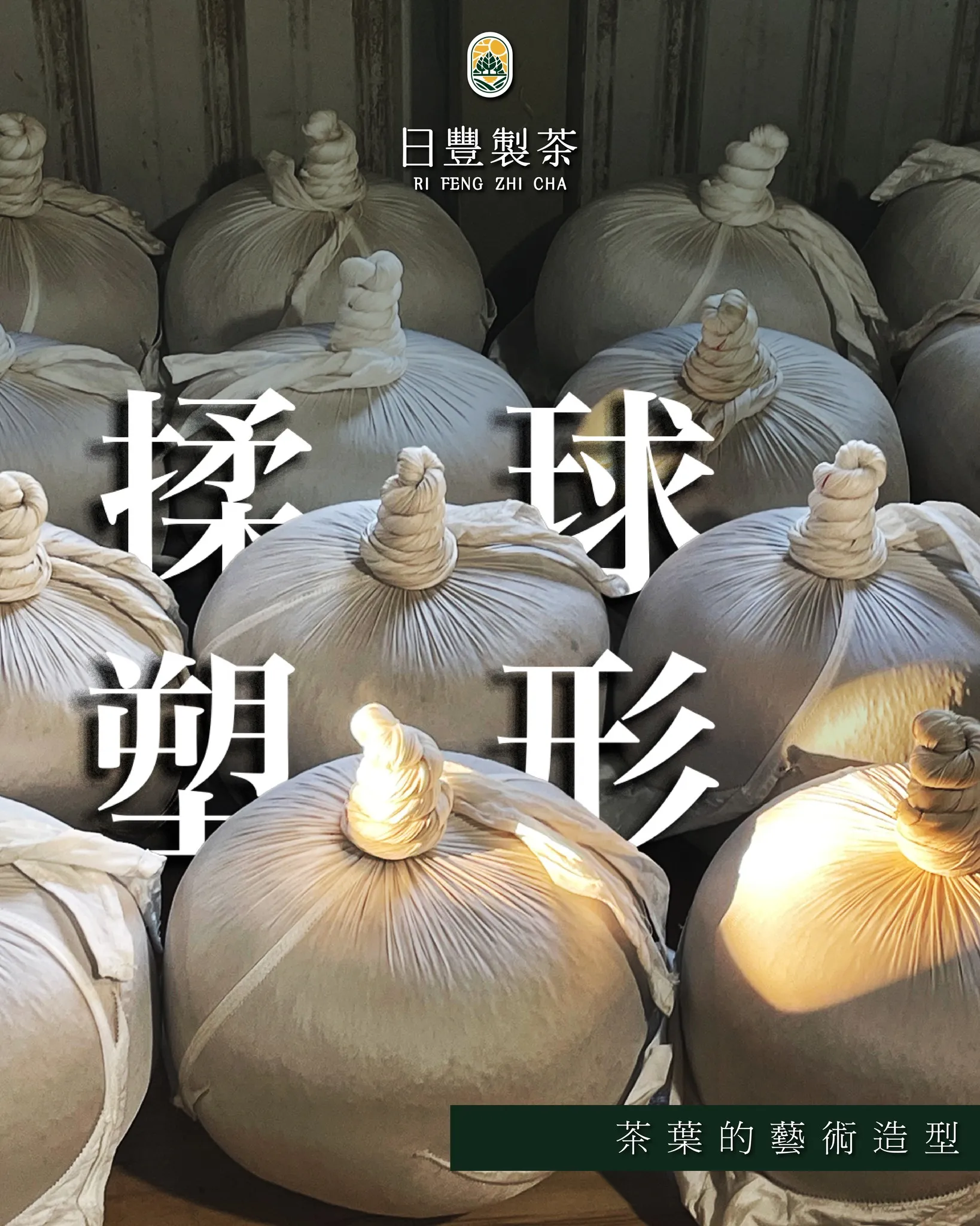 揉球塑形｜茶葉的藝術造型