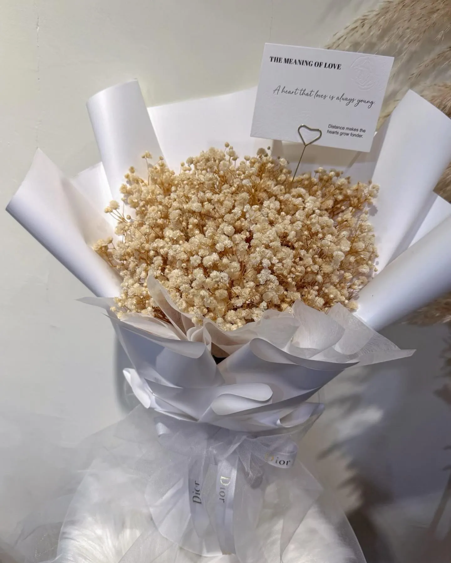 永生滿天星花束