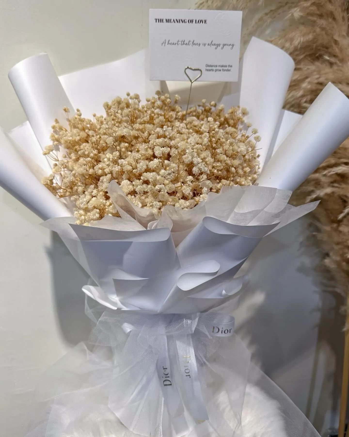 永生滿天星花束