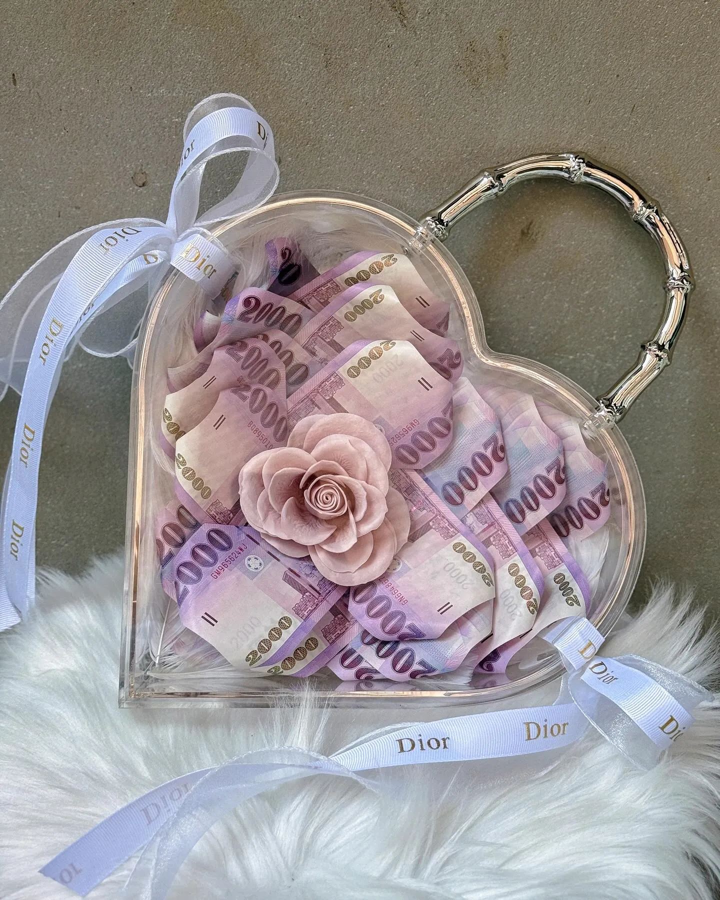 愛心壓克力禮盒