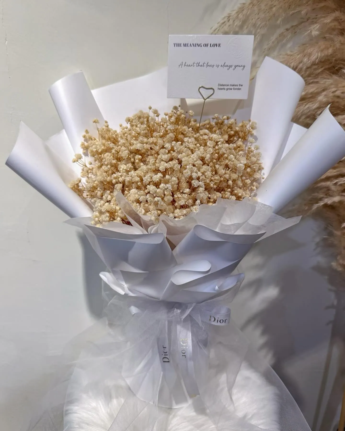 永生滿天星花束