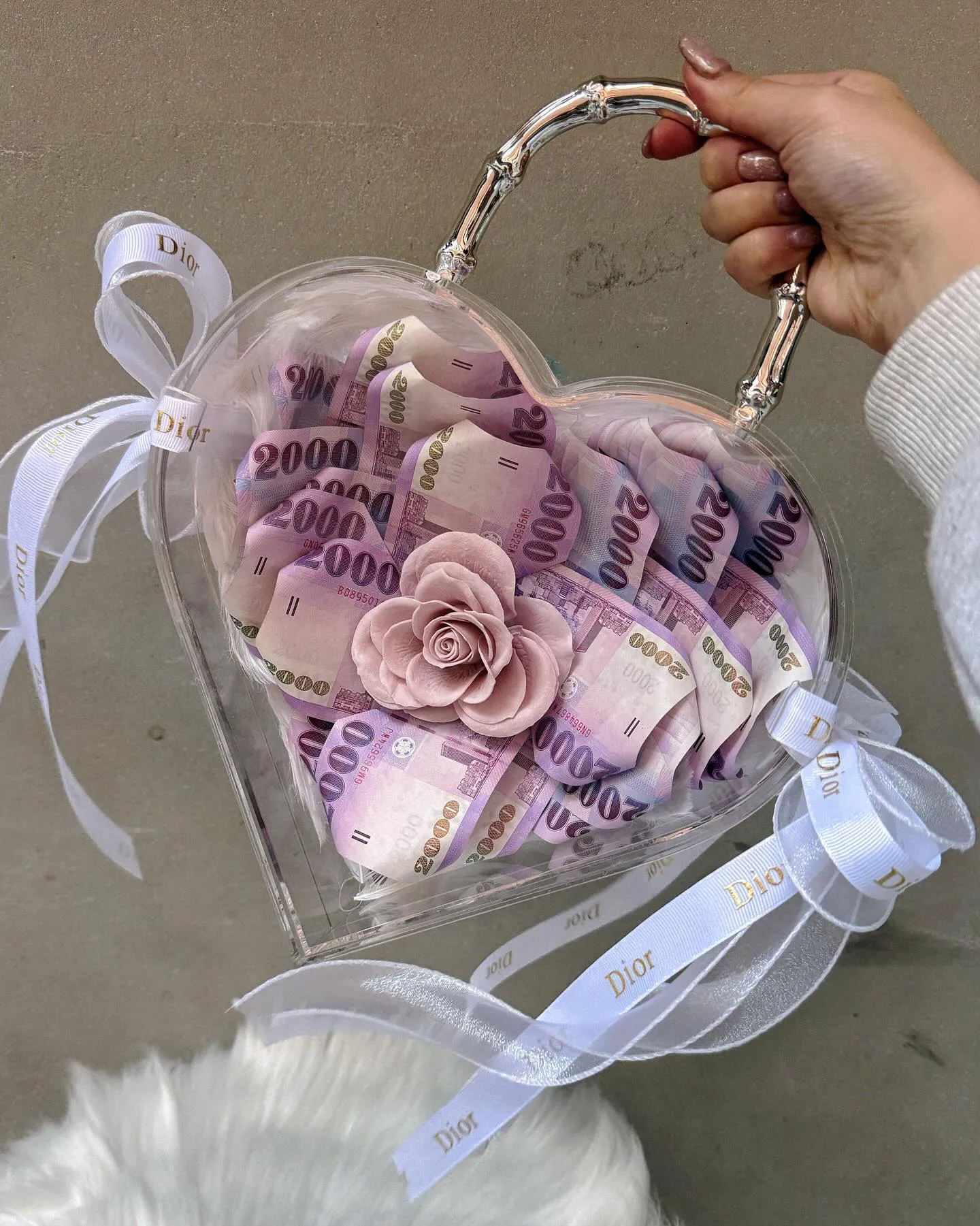 愛心壓克力禮盒