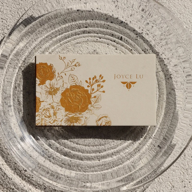 Joyce Lu花藝教學、訂製-名片設計