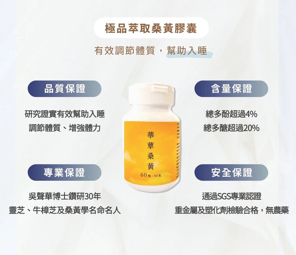 《華蕈中秋節優惠》極品牛樟芝膠囊 1瓶 + 桑黃膠囊 2瓶