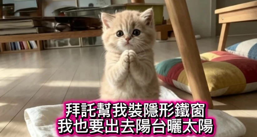 隱形鐵窗保護兒童以及寵物的安全