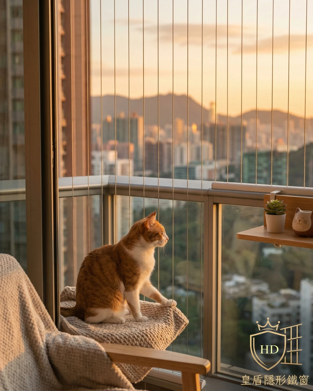 主子看風景，奴才好安心