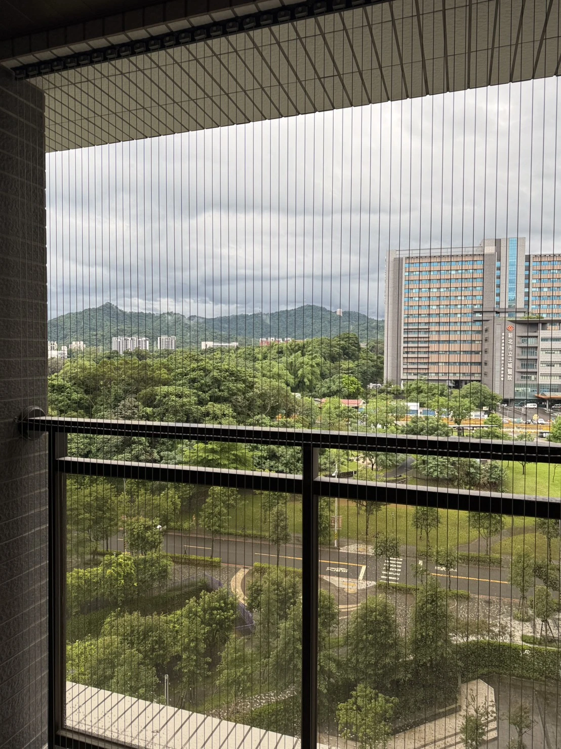 蘆竹區高樓防護網